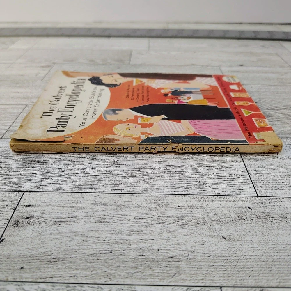 The Calvert Party Encyclopedia Home Entertaining Cookbook Booklet 1960 fun!‎